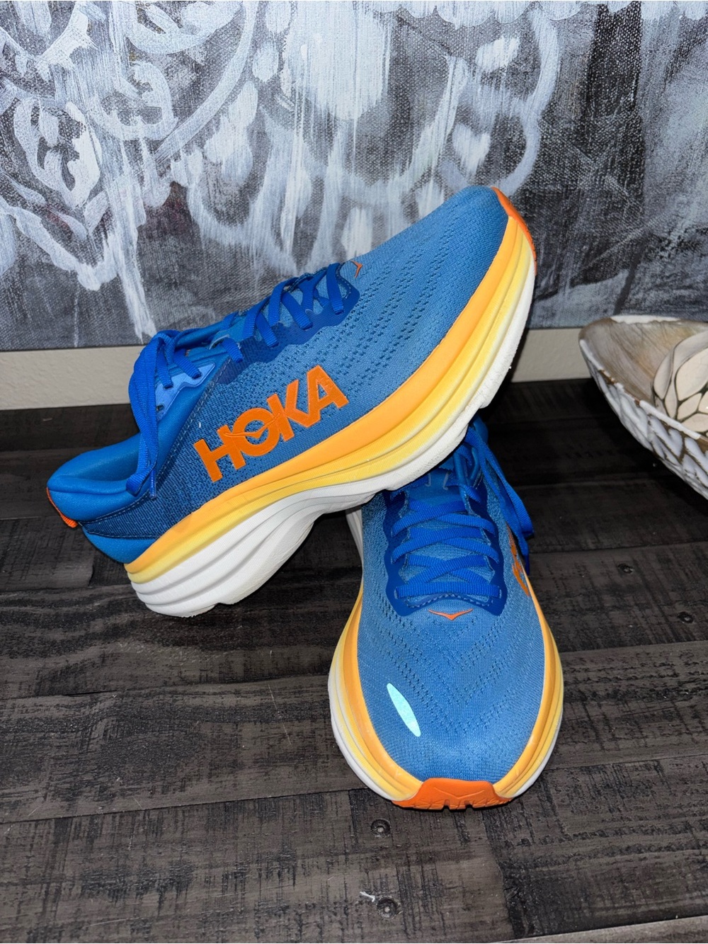 Hoka Men's Bondi 8 SZ 9.5 - Picture 5 of 13